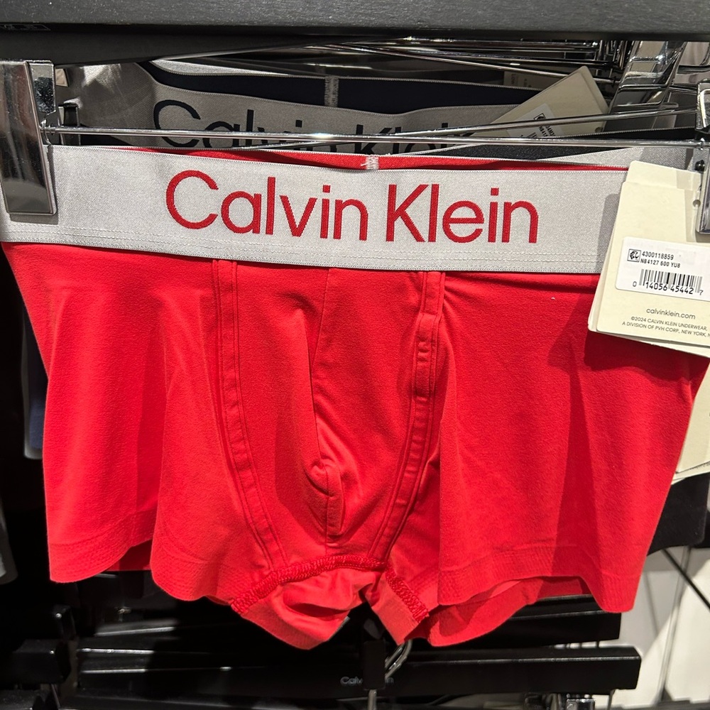 Calvin Klein Microfiber low rise  Trunk - red